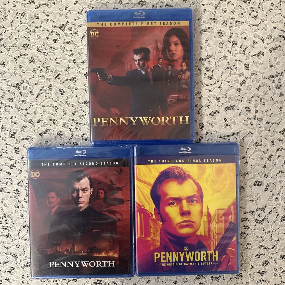 ALL SEALED Pennyworth: The Complete Series - Blu-ray Seasons 1-3
